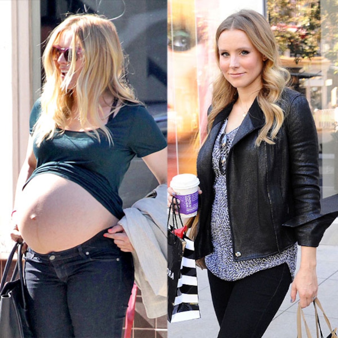Photos from Kristen Bell's Pregnancy Pictures